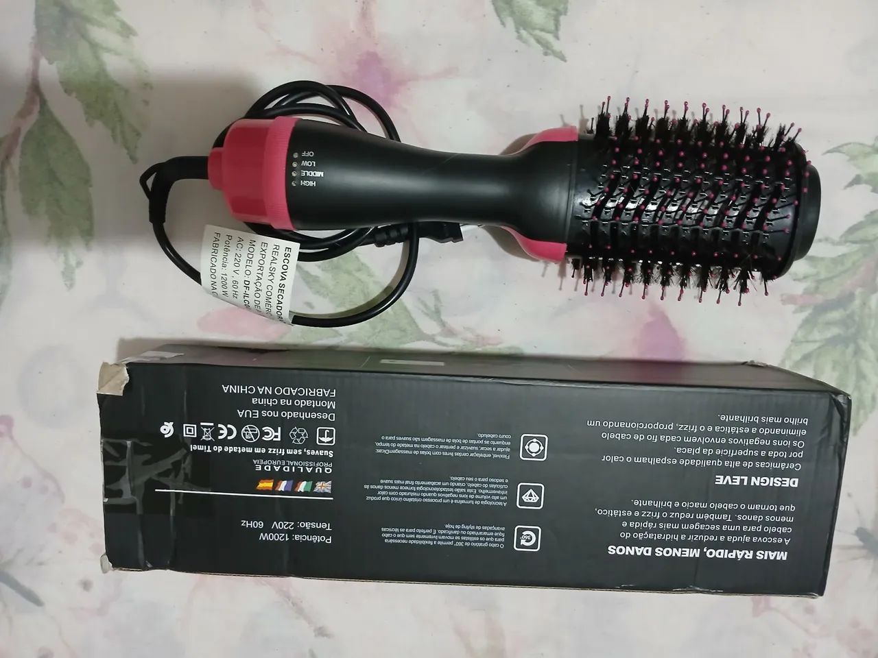 Secador de cabelo e modelador 2 em 1 (220v) - Foto 2