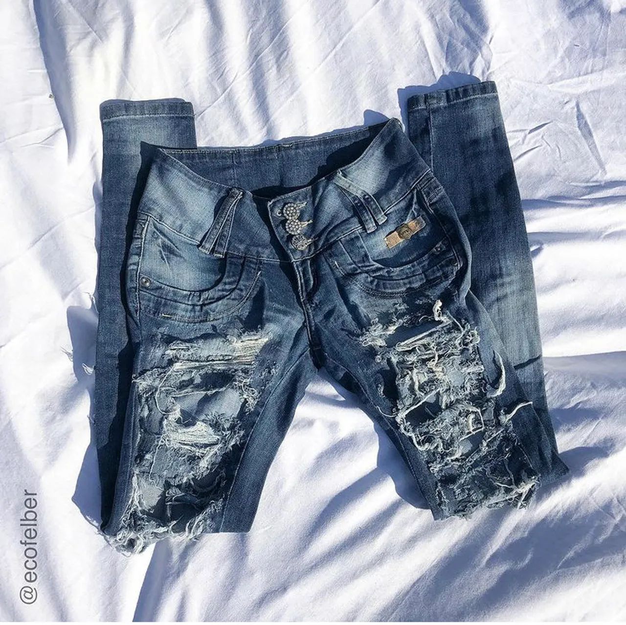 Calça jeans tamanho 40  - Foto 4