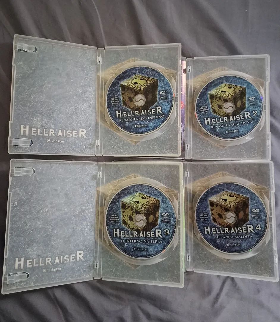 Dvds HellRaiser - Coleção 1 ao 4 - Foto 4