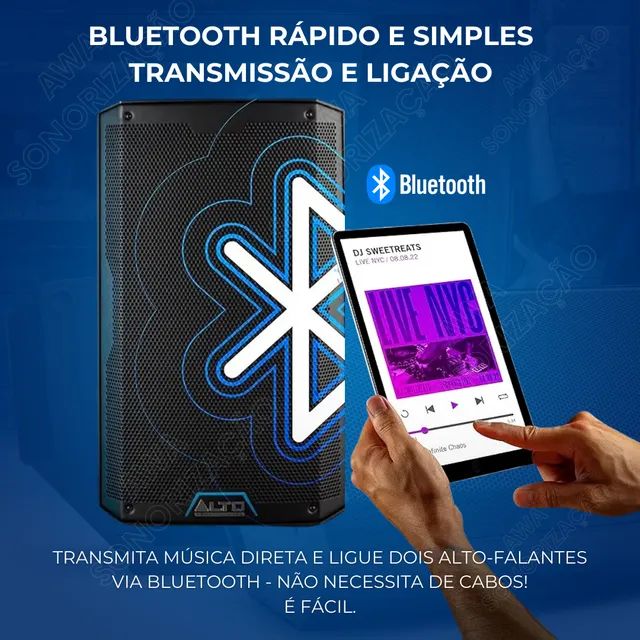 Caixa Profissional TS408 2000w 130spl ( A ÚNICA 220V DO BRASIL) - Foto 5