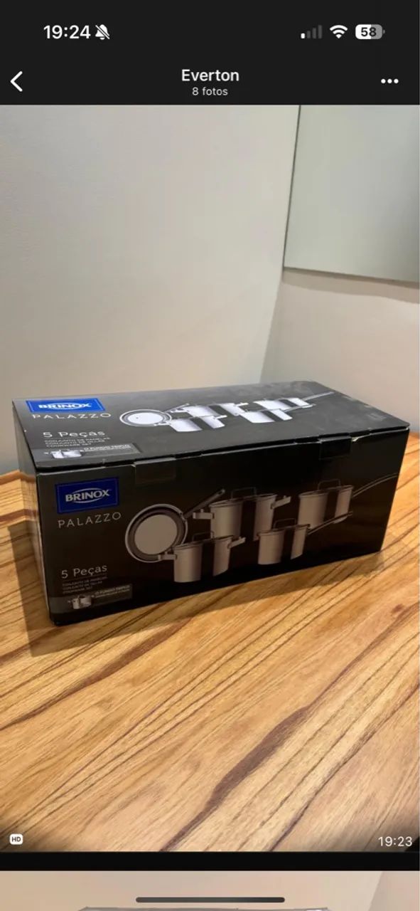 Conjunto de Panelas Brinox 5 Peças - Desconto de 21% - Foto 5