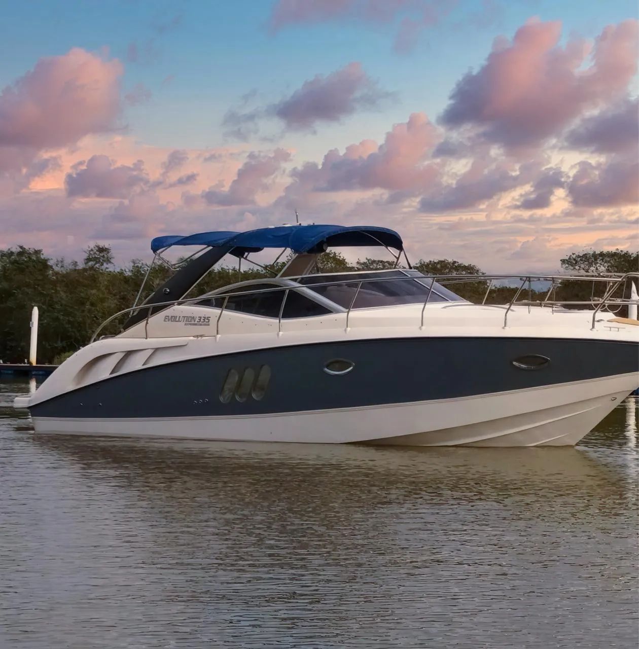 Lancha Evolution 335 linda - Foto 5