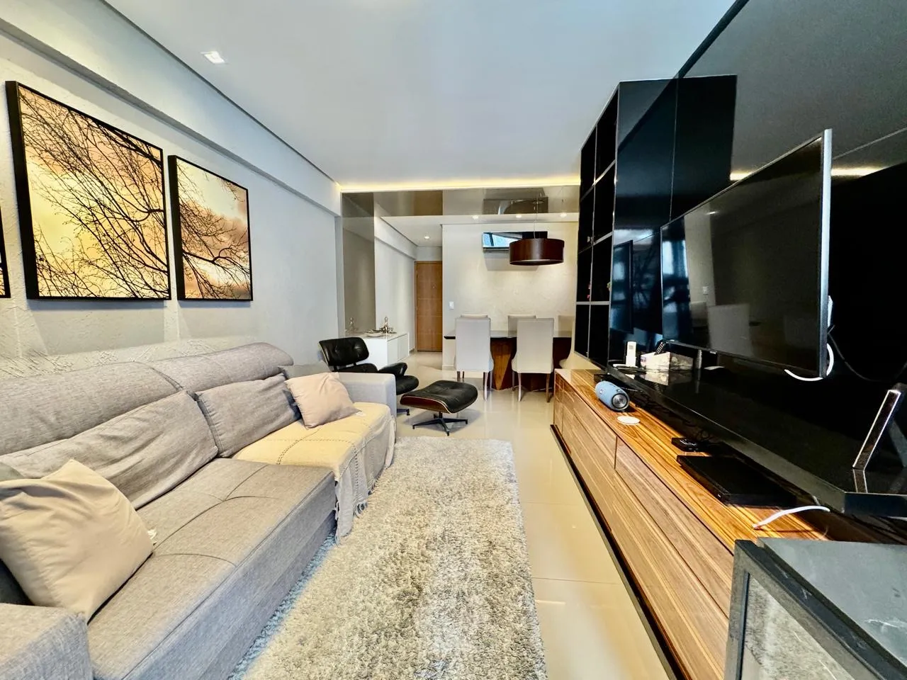 Alugo apartamento mobiliado com 3 quartos na Ponta Verde