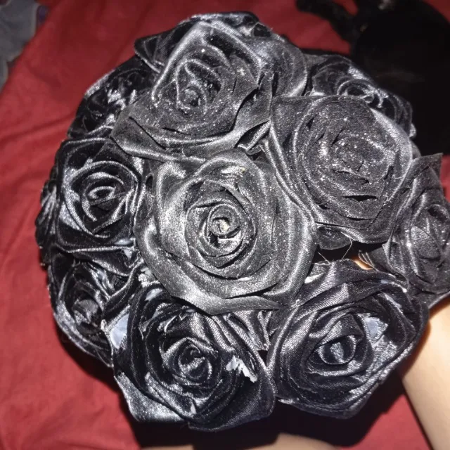 Rosas de cetim