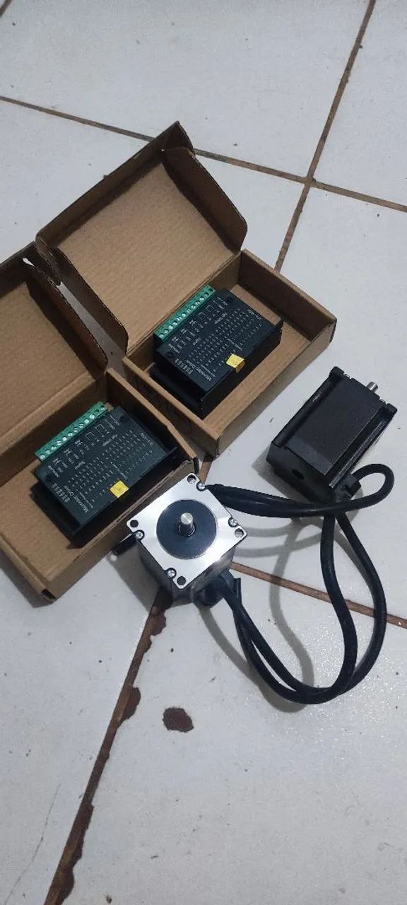 Motor de passo com driver64197810498178120