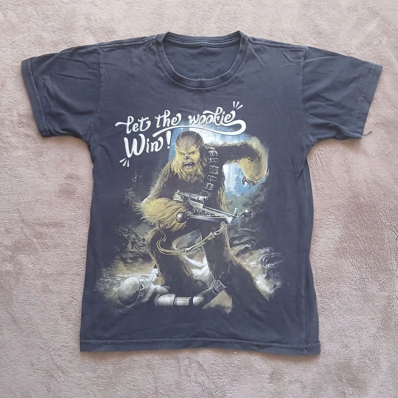 Camiseta Star Wars Chewbacca - Let the Wookiee Win!