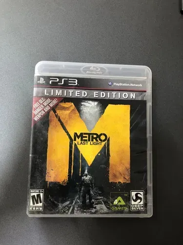 Metro Last Light Limited Edition Ps3 Mídia Física (completo) (Usado)