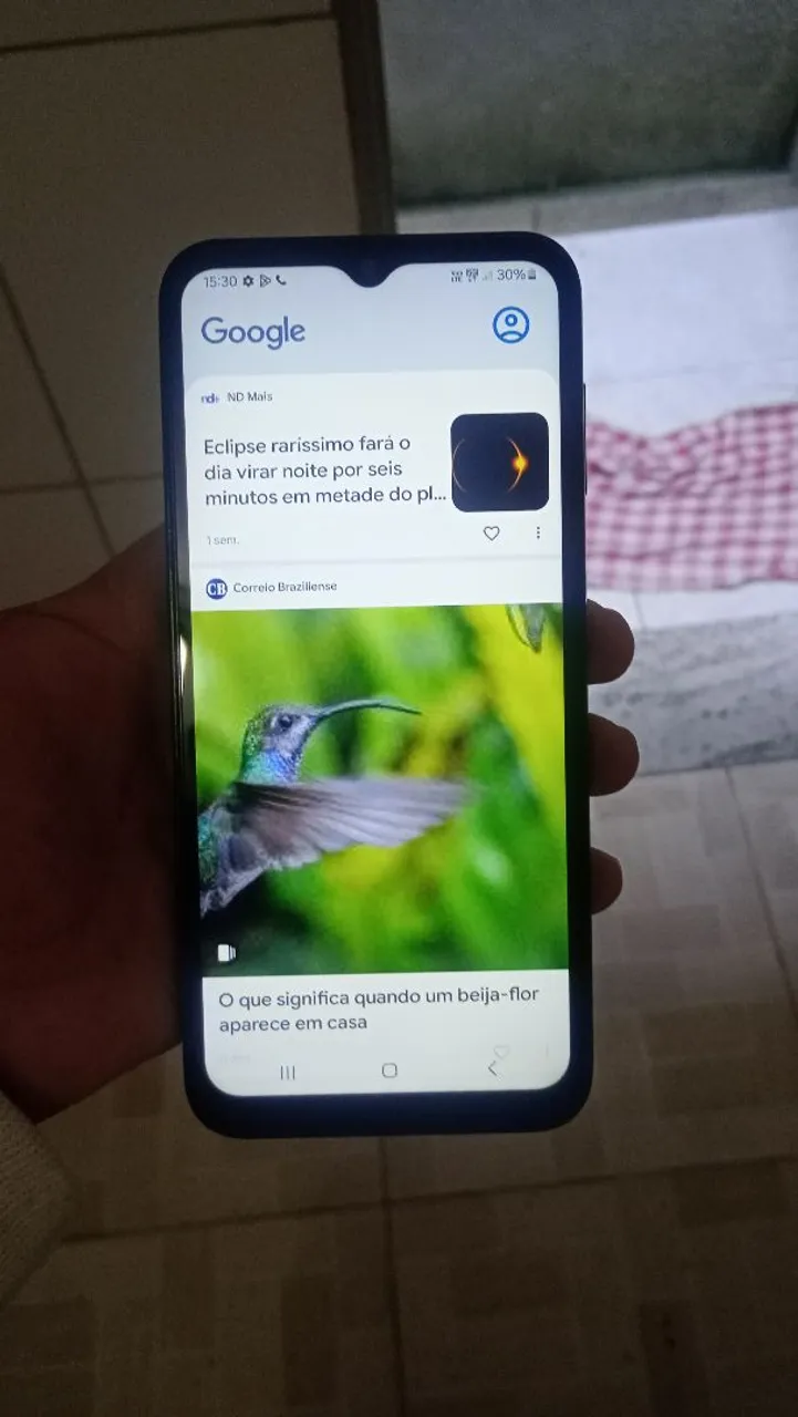 Samsung a14 estado de novo poucos meses de uso