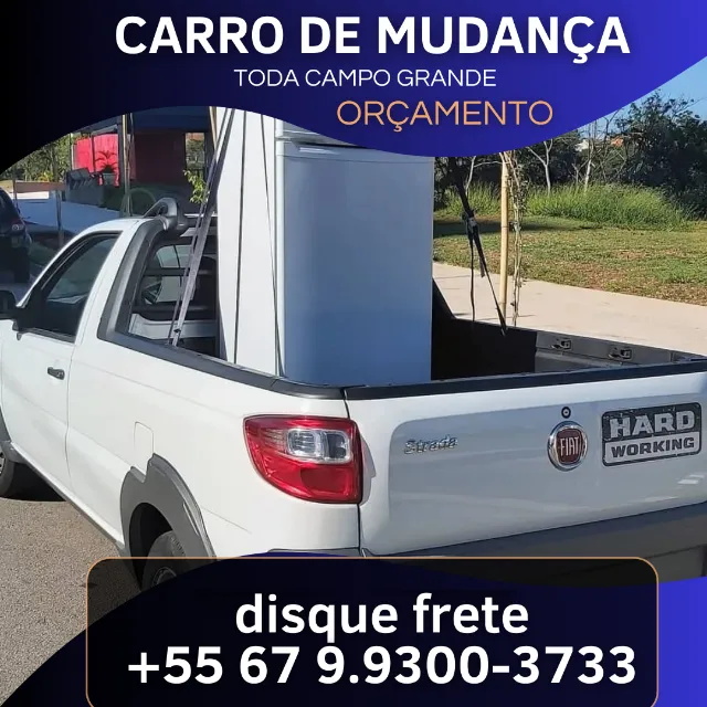 Frete - OS MELHORES VALORES Carro de Mudança Pequena