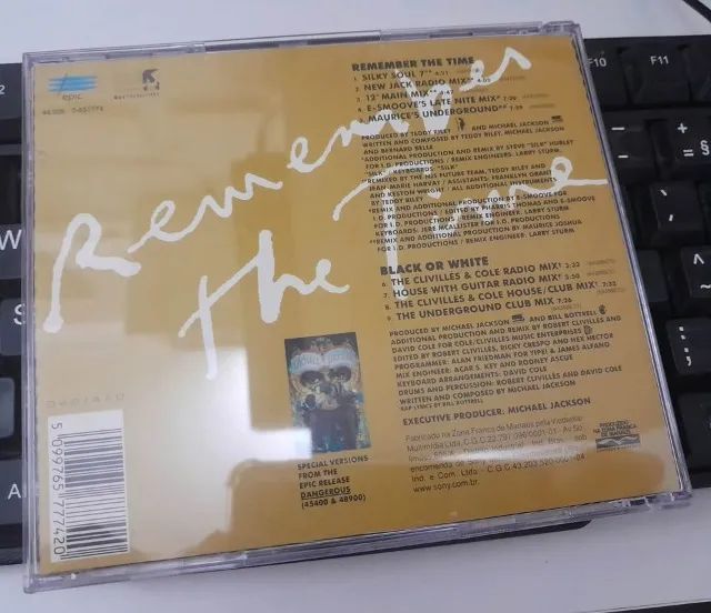 Michael Jackson Remember the Time (Single Nacional) - Foto 2