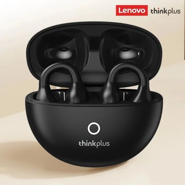 Lenovo LP25 (PRETO) Fone De Ouvido Bluetooth Uso Extralongo
