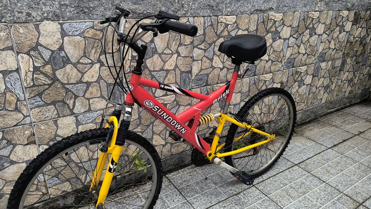 Bicicleta Sundown Brisk aro 26 com 18 marchas  - Foto 5