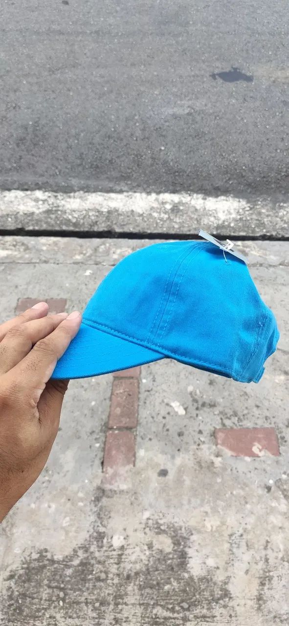 Boné Azul Tomflex - Tamanho Único Modelo DAD HAT - Foto 2