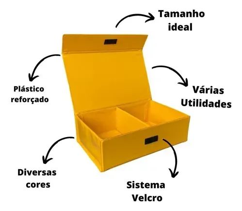 Caixa Com Divisória Para Prótese Dentária Várias Cores 10uni - Foto 4