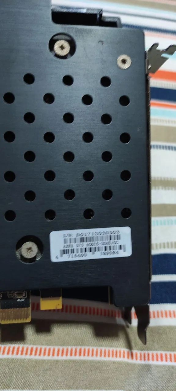 Placa de Vídeo PowerColor Radeon RX570 4gb - Foto 4