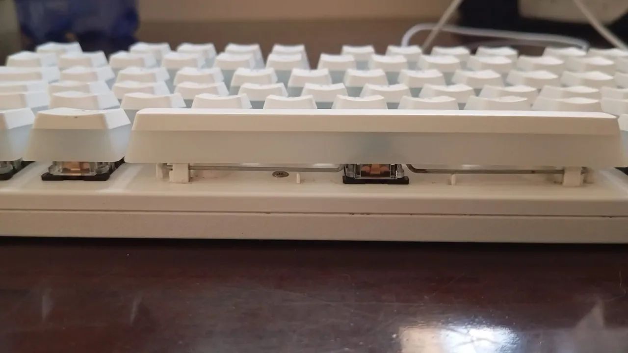 Teclado gamer ninja leap branco - Foto 4