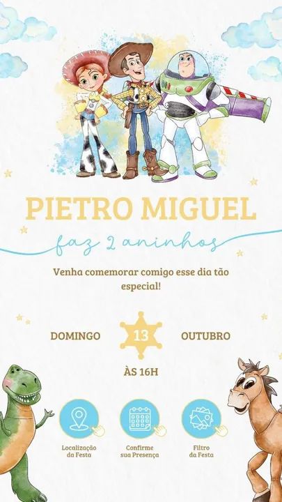 Convite interativo 