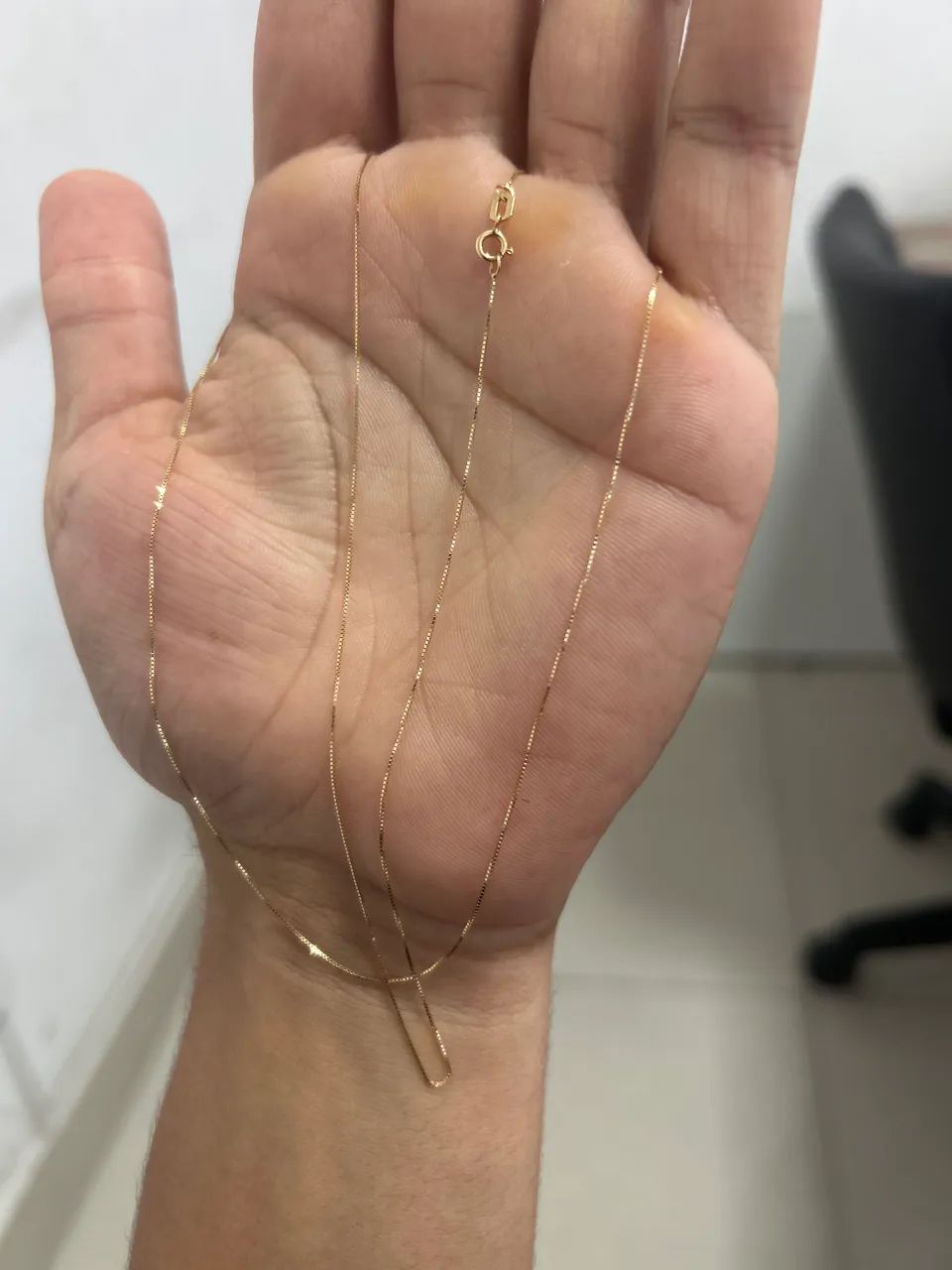 Colar novo ouro 18k