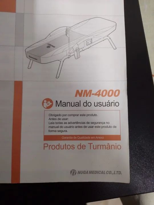 Cama de massagem NM - 4000 - Foto 3