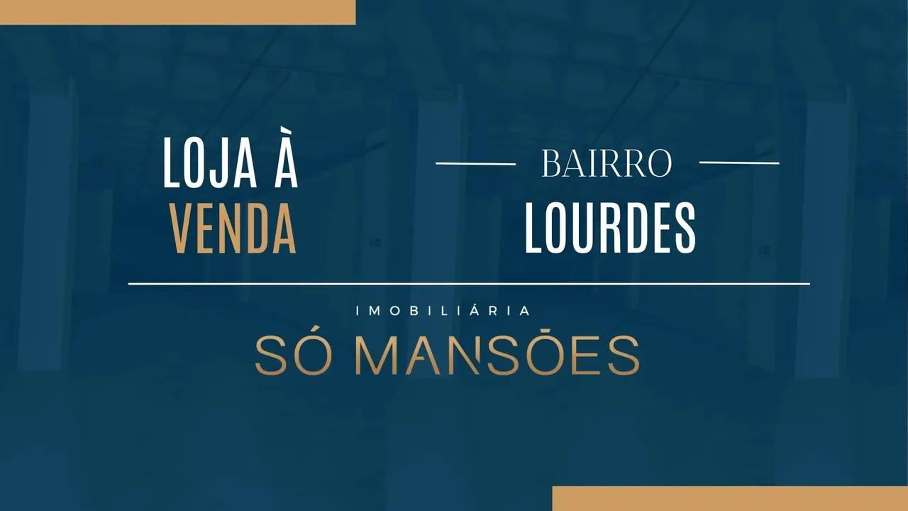 LOJA À VENDA NO BAIRRO DE LOURDES EM BH