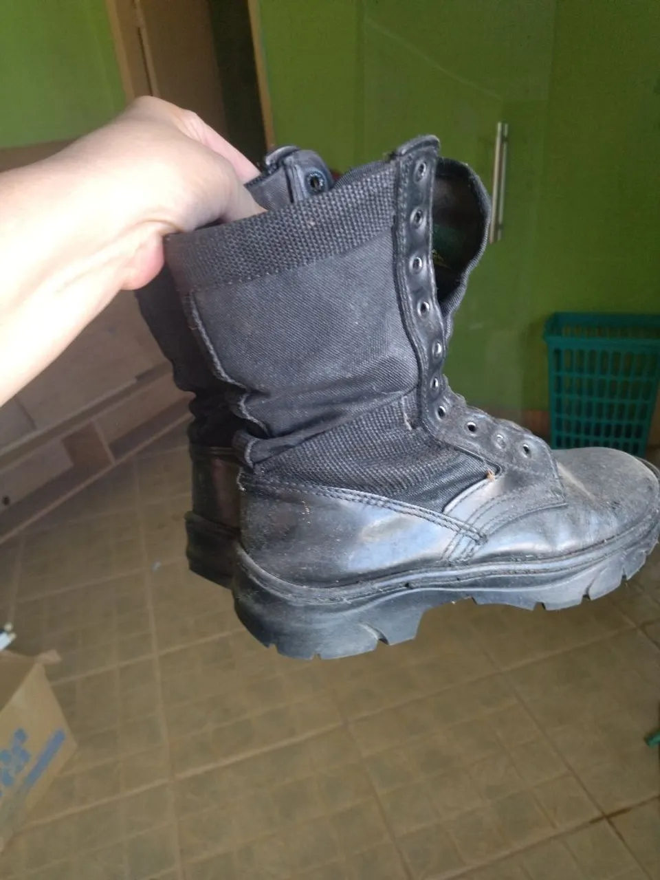 Bota Tática Preta