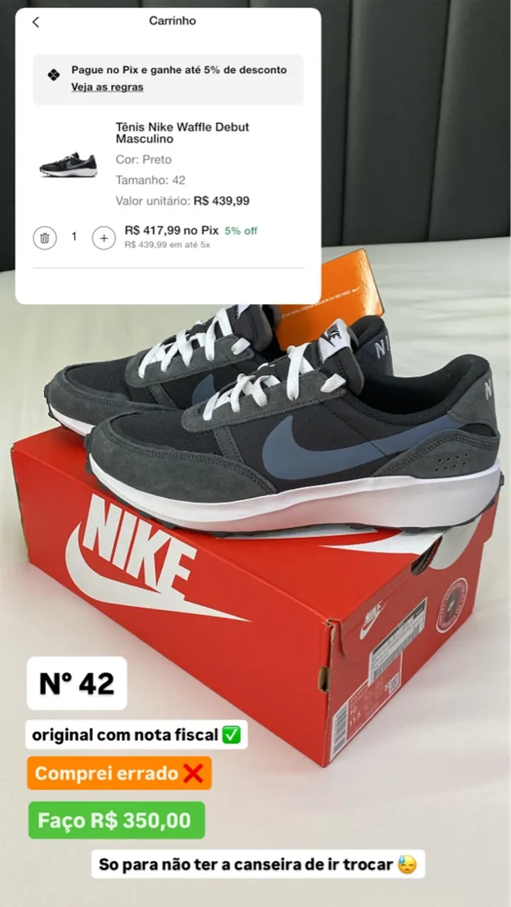 Tênis Nike zero