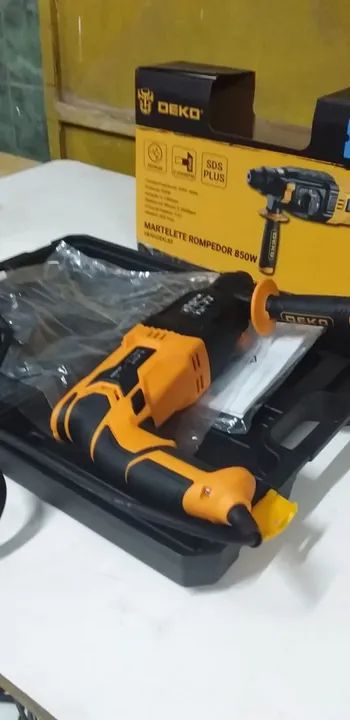 Martelete 850w profissional deko novo zero leia descrição! - Foto 6