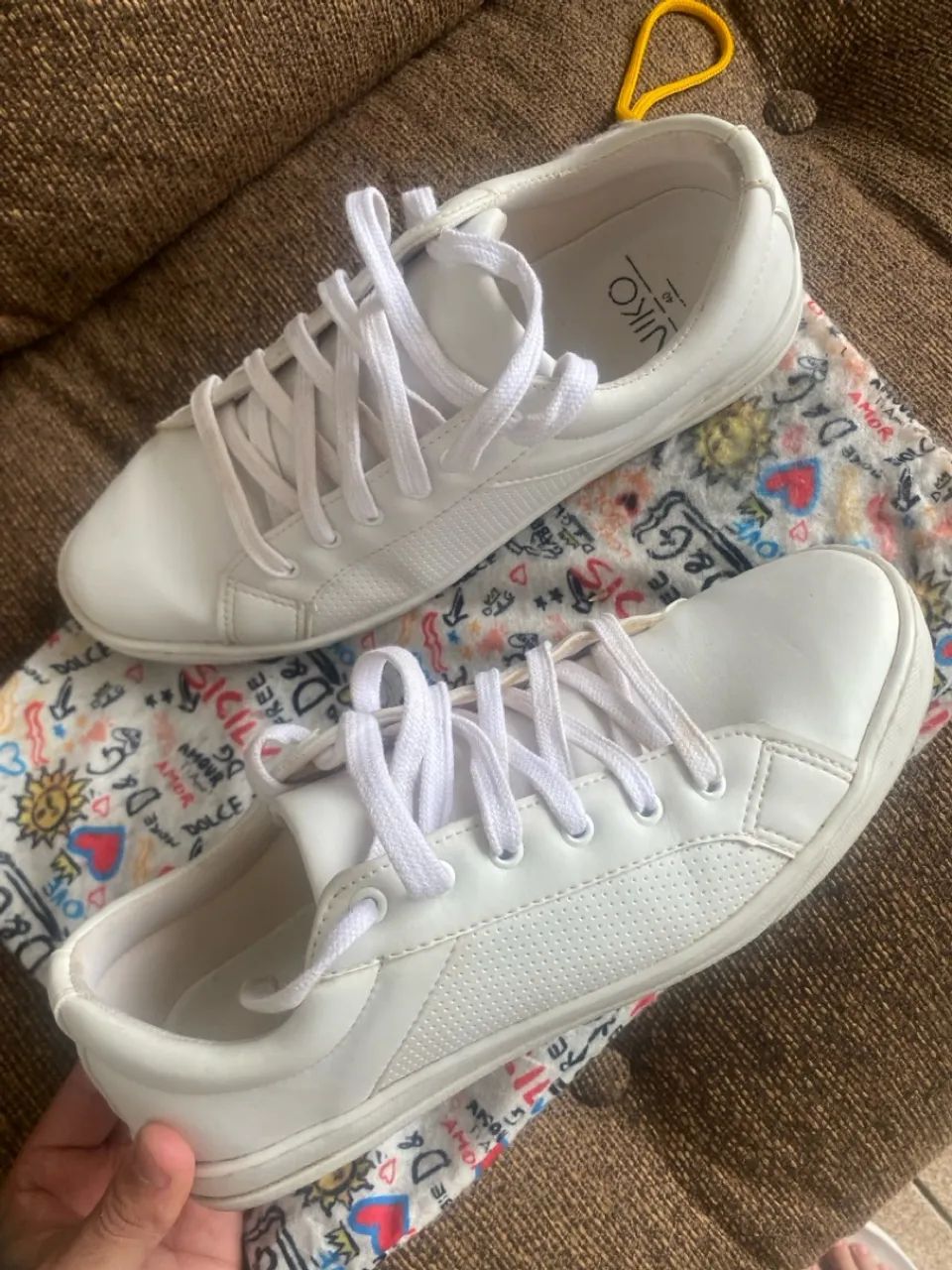 Tênis Branco Viko Original 40  - Foto 4