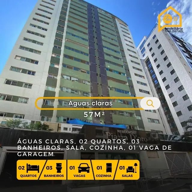 Excelente apartamento em Águas Claras