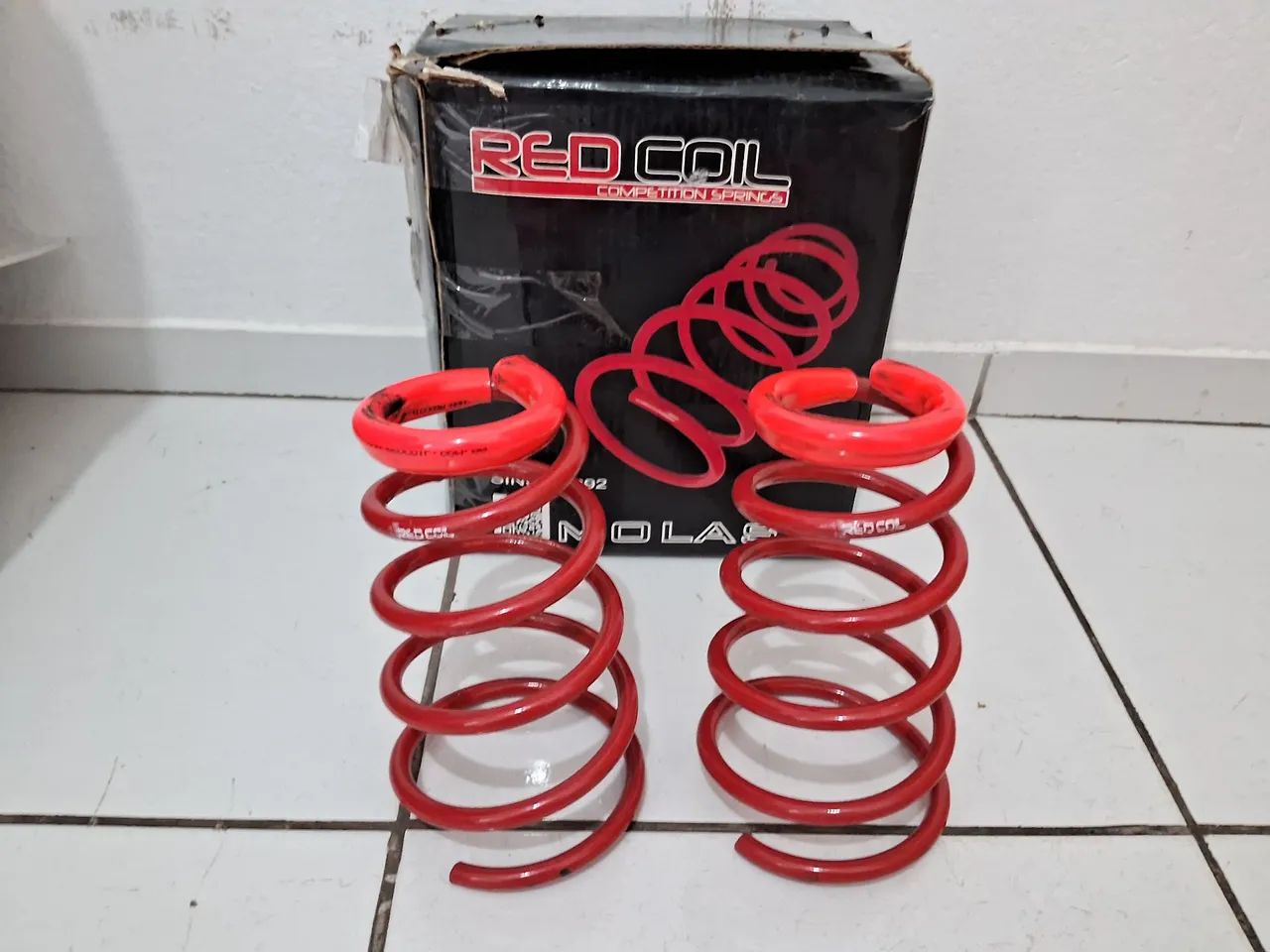 Molas esportiva Red coil Palio g1 - Foto 5