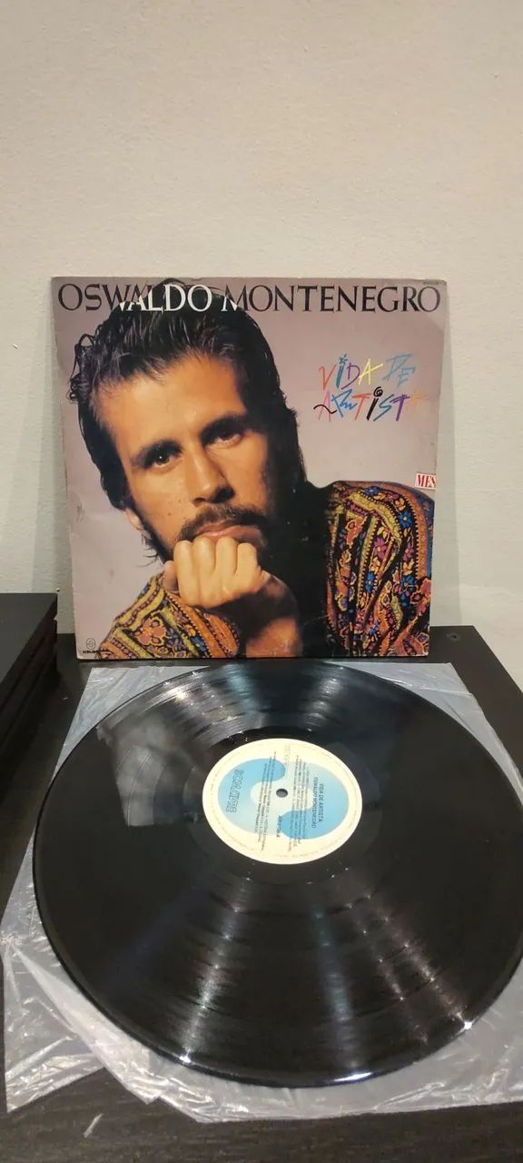 Disco de Vinil Oswaldo Montenegro - Vida de Artista