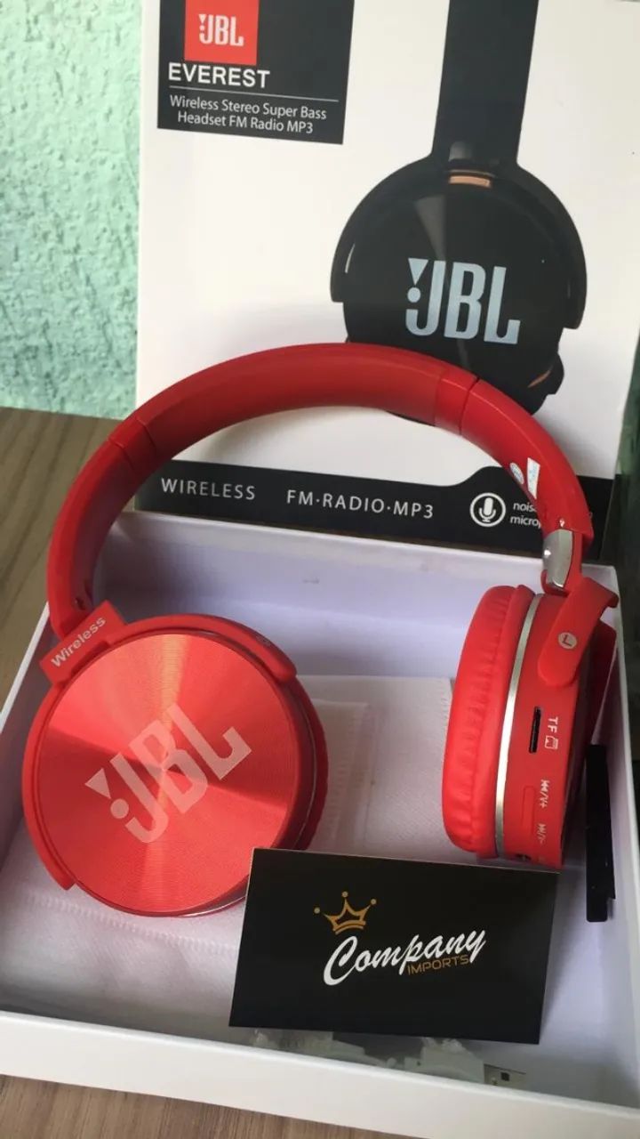 Fones de ouvido JB950 bluetooth, cartão de memória, rádio FM e auxiliar P2. - Foto 3