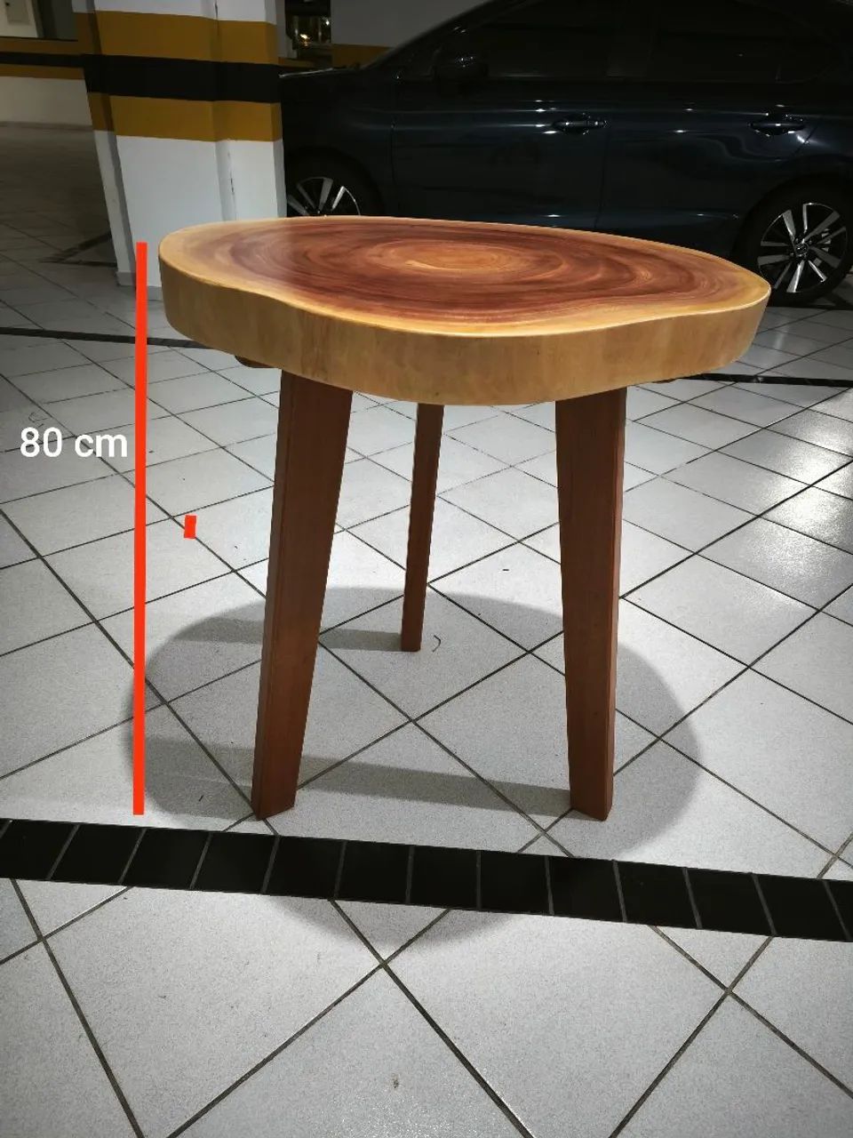 Mesa de Mogno Africano 
