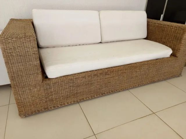 Sofá para Varanda ou Terraço em Fibras Naturais