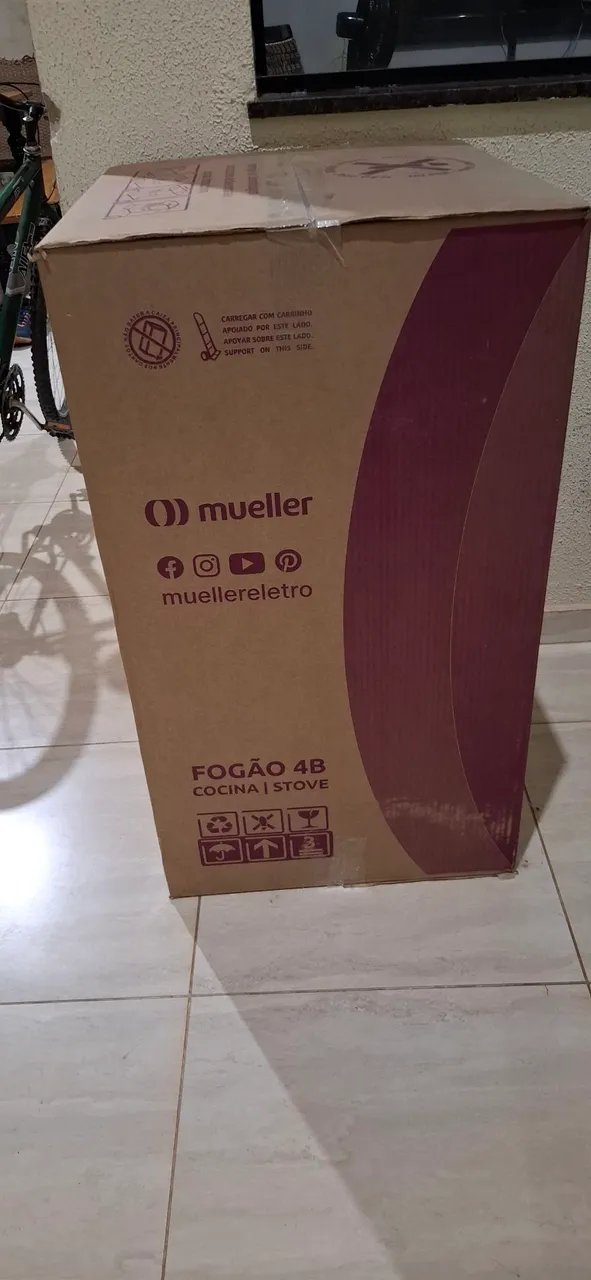 Fogão 4 Bocas Mueller