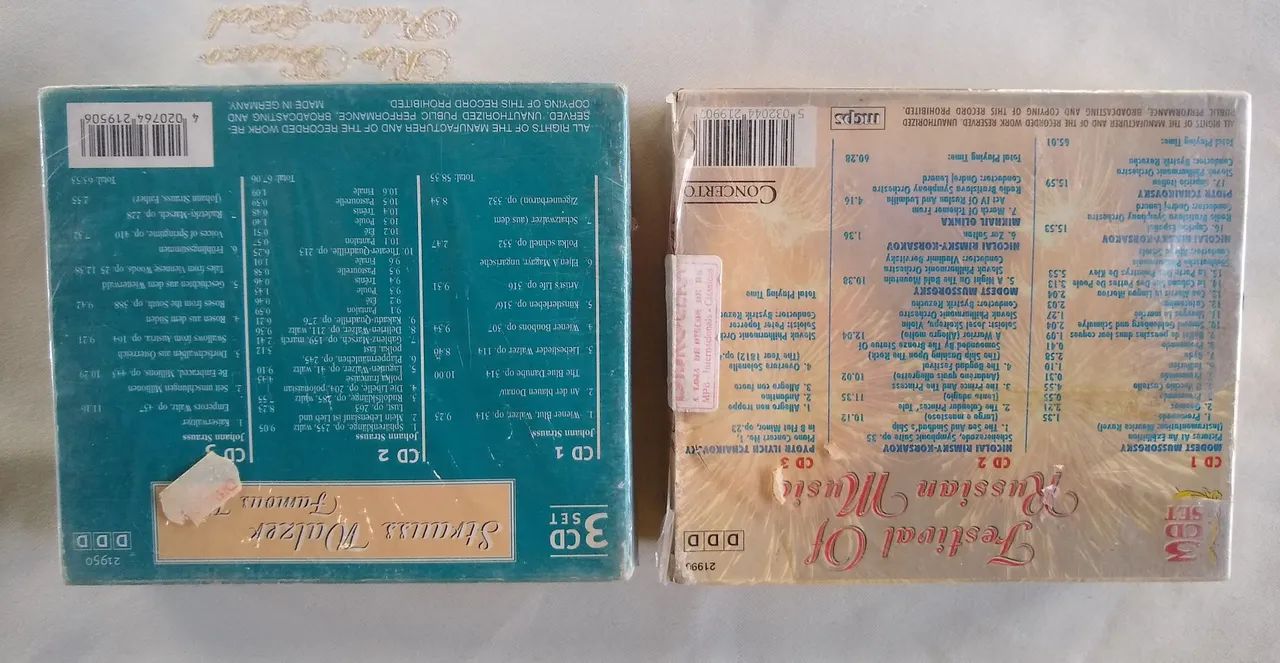 CDs música clássica, duas CX. 6 CDs 50,00 - Foto 2