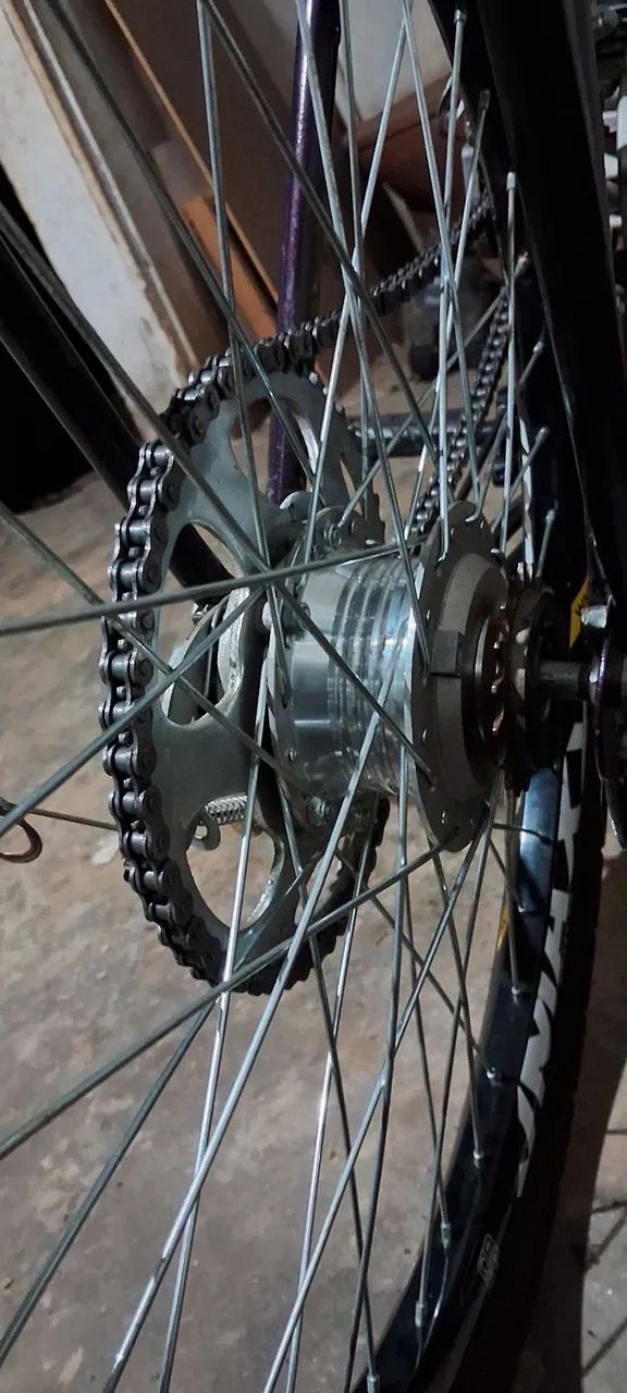 Bicicleta motorizada rebaixada  - Foto 4