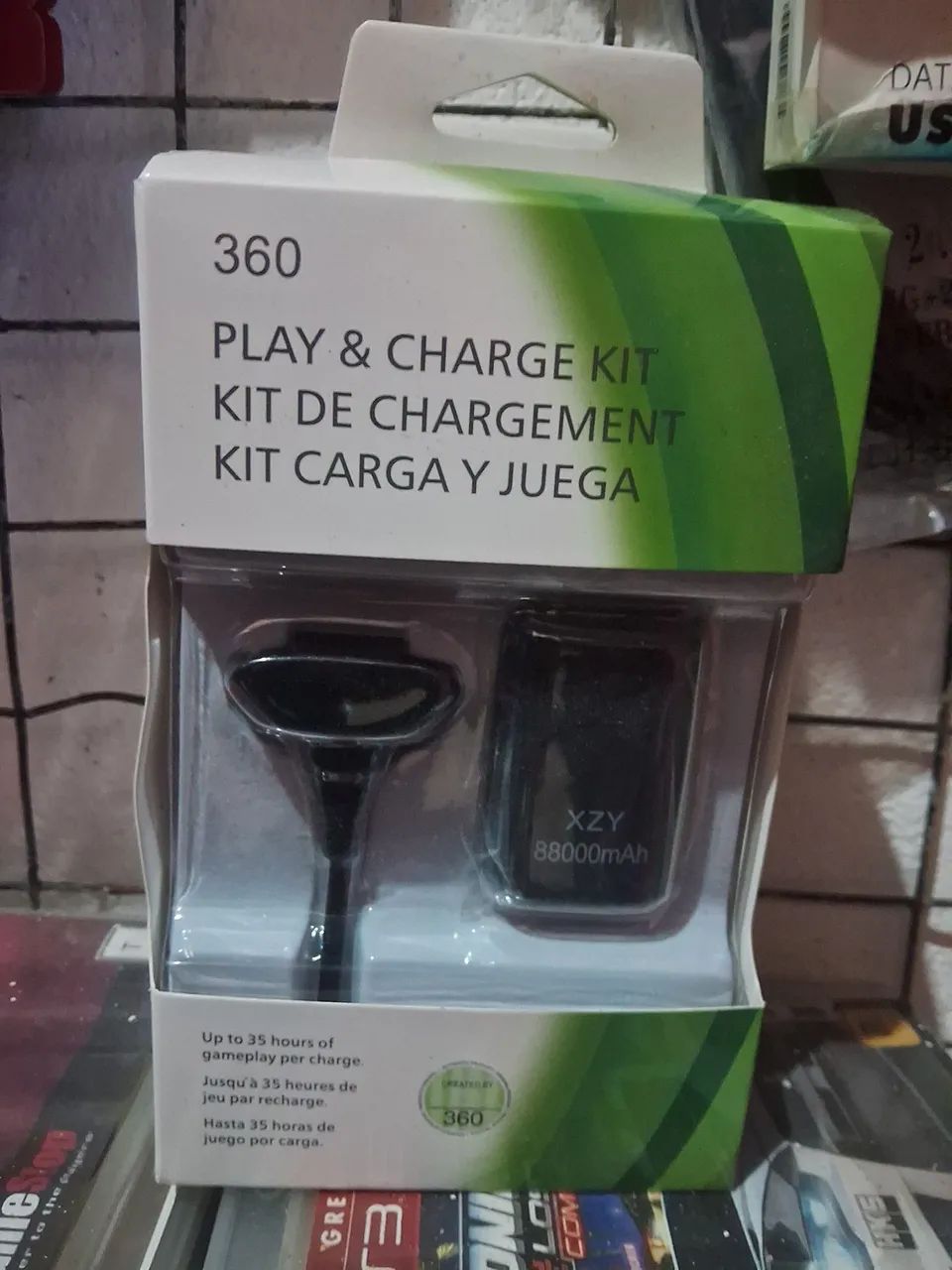 Bateria controle Xbox 360 - Foto 2