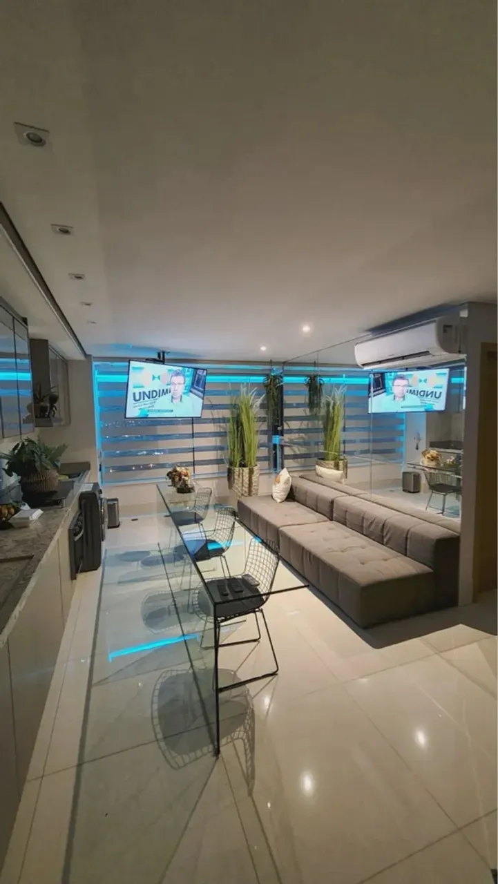 Apartamento mobiliado no Bueno