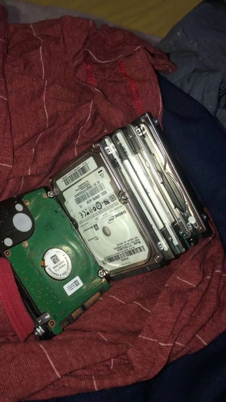 Lote de HDs 1TB 750GB e 500 GB testados no Crystal Disk  - Foto 4