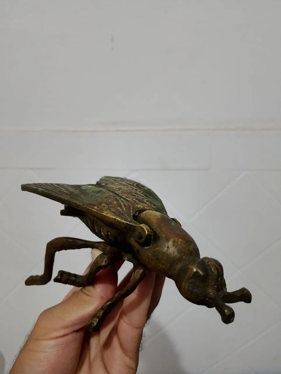 Vespa besouro de metal decoração de mesa  - Foto 4