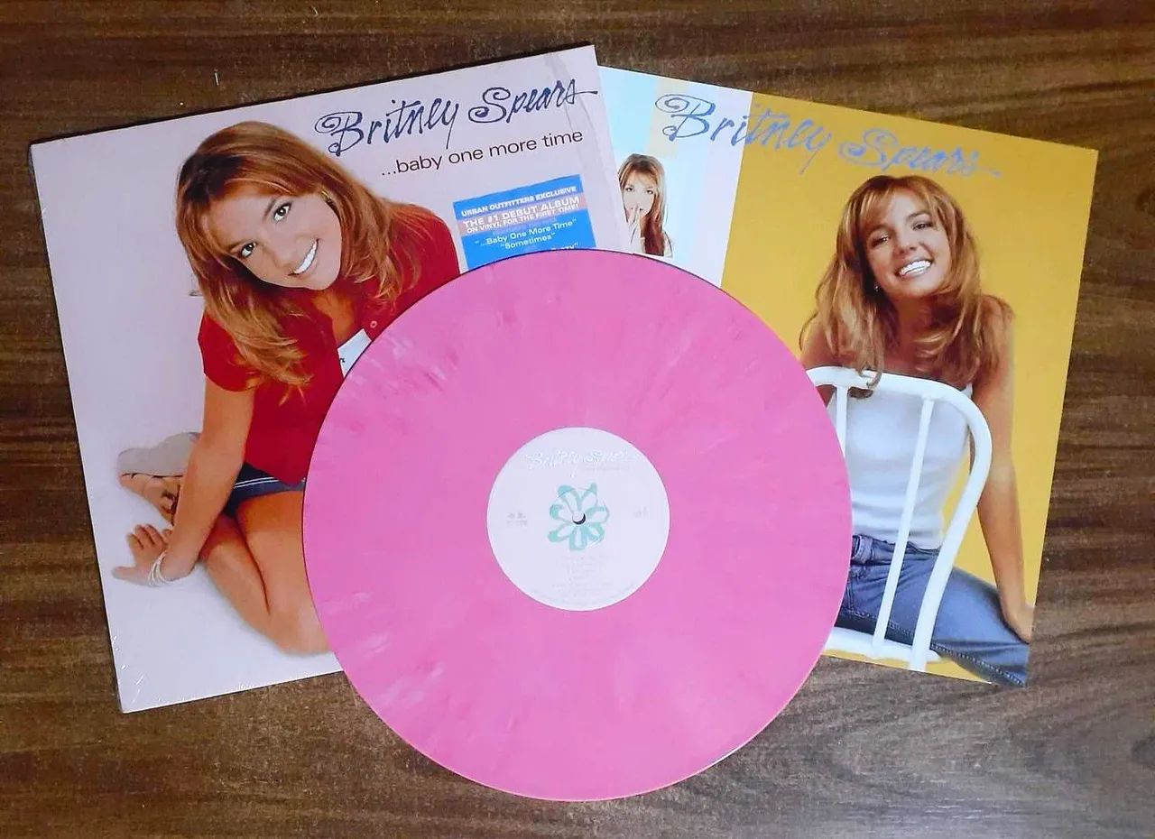 LP VINIL Britney Spears Baby One More Time Rosa