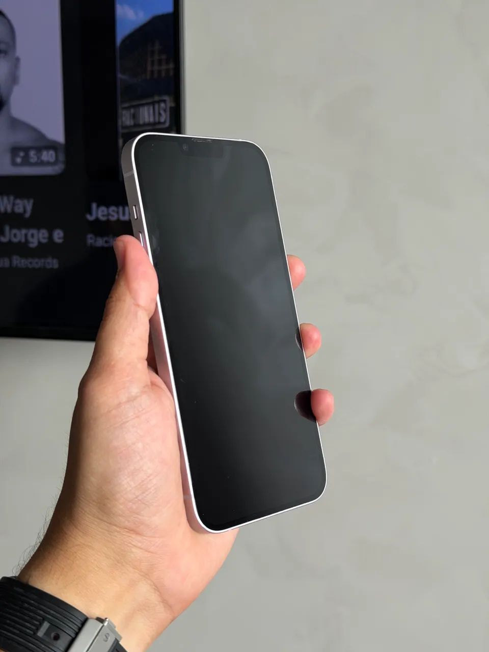 iPhone 14 Plus 256gb Roxo Seminovo - Foto 4