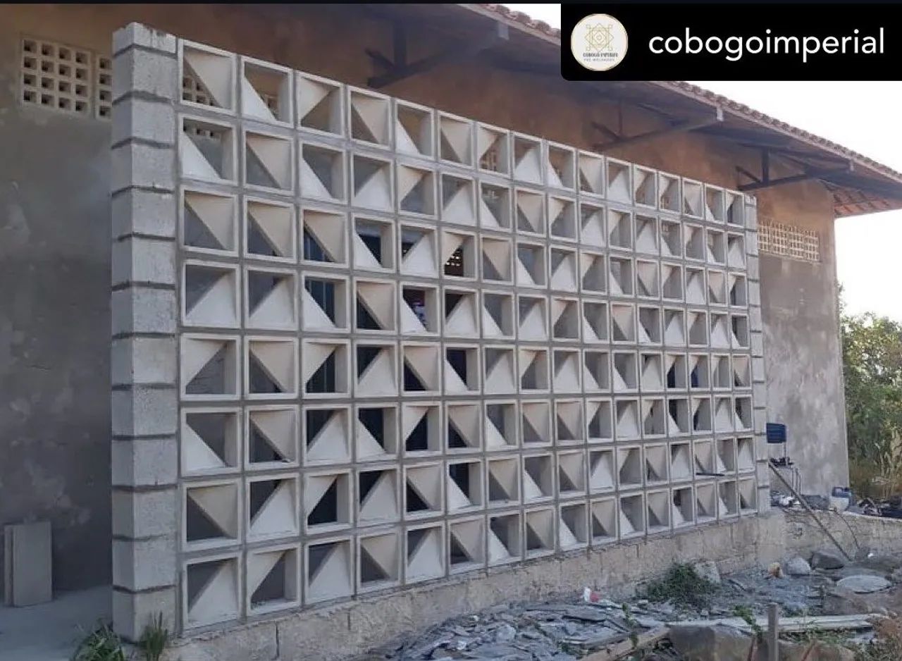 Cobogó Gulobov com ferro - Foto 2