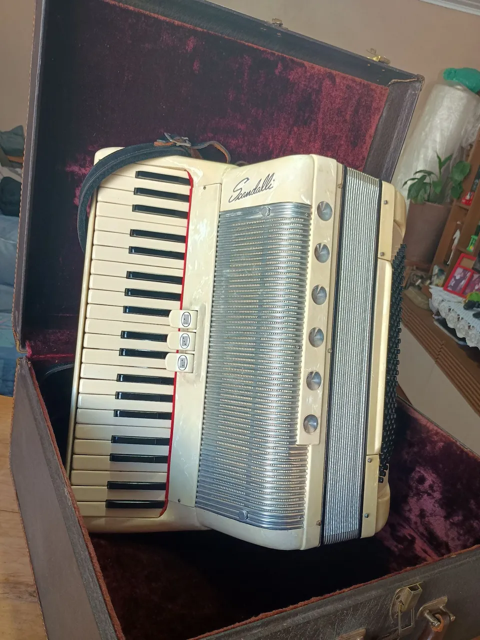 Acordeon Scandalli italiano 120 bx