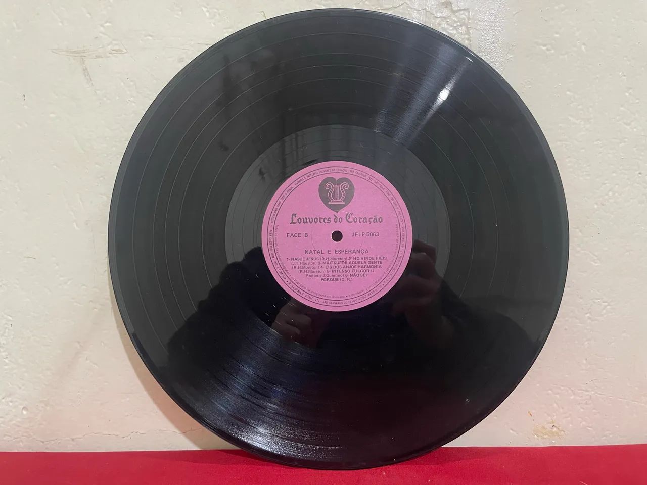 Disco de Vinil Conjunto de Vozes Novo Cântico Natal e Esperança  - Foto 4