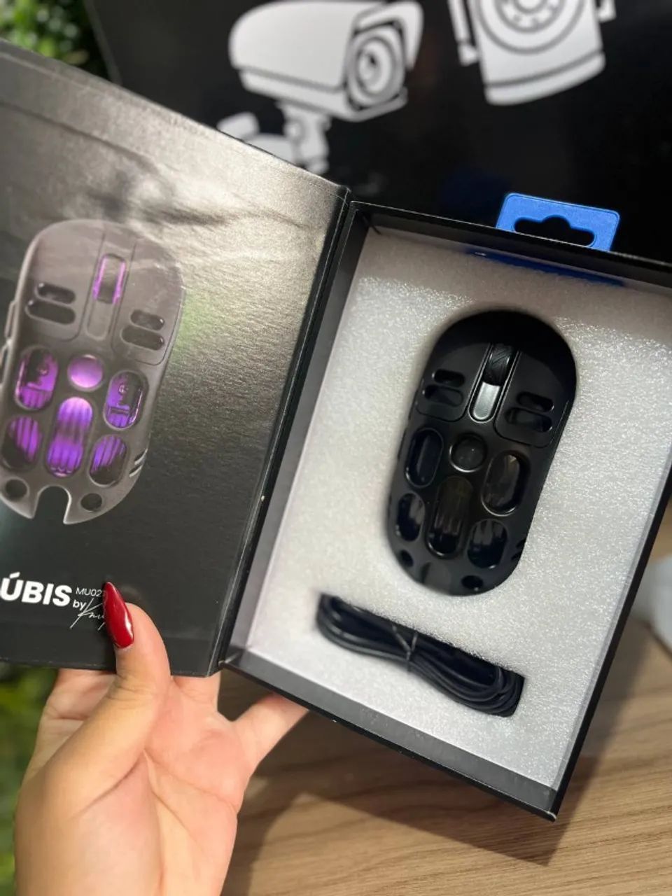 Mouse Gamer Sem Fio KNUP - MU027 - Foto 2