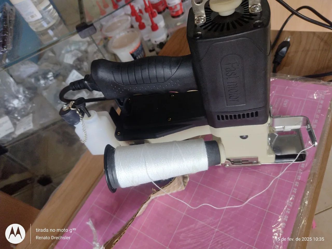 Máquina de costura boca de saco lanmax Nova  - Foto 2