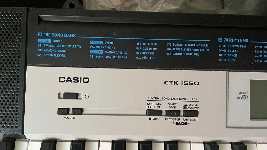 Teclado Casio CTK-1550 Seminovo - Foto 4