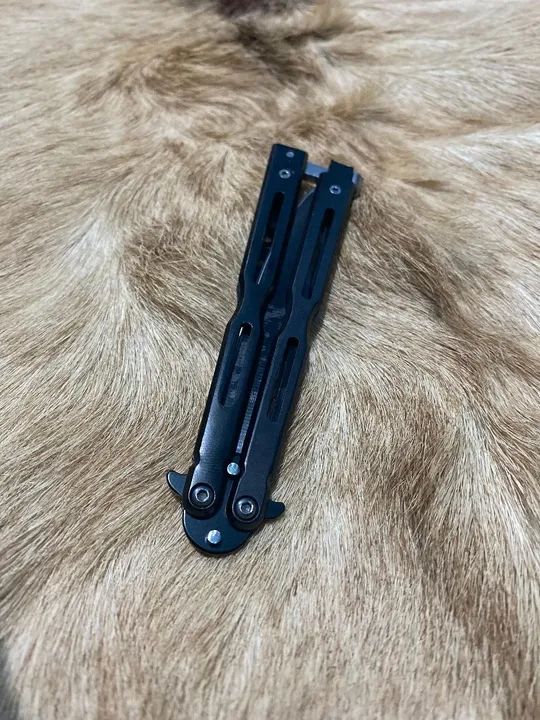 Canivete Butterfly preto 961 - Foto 3